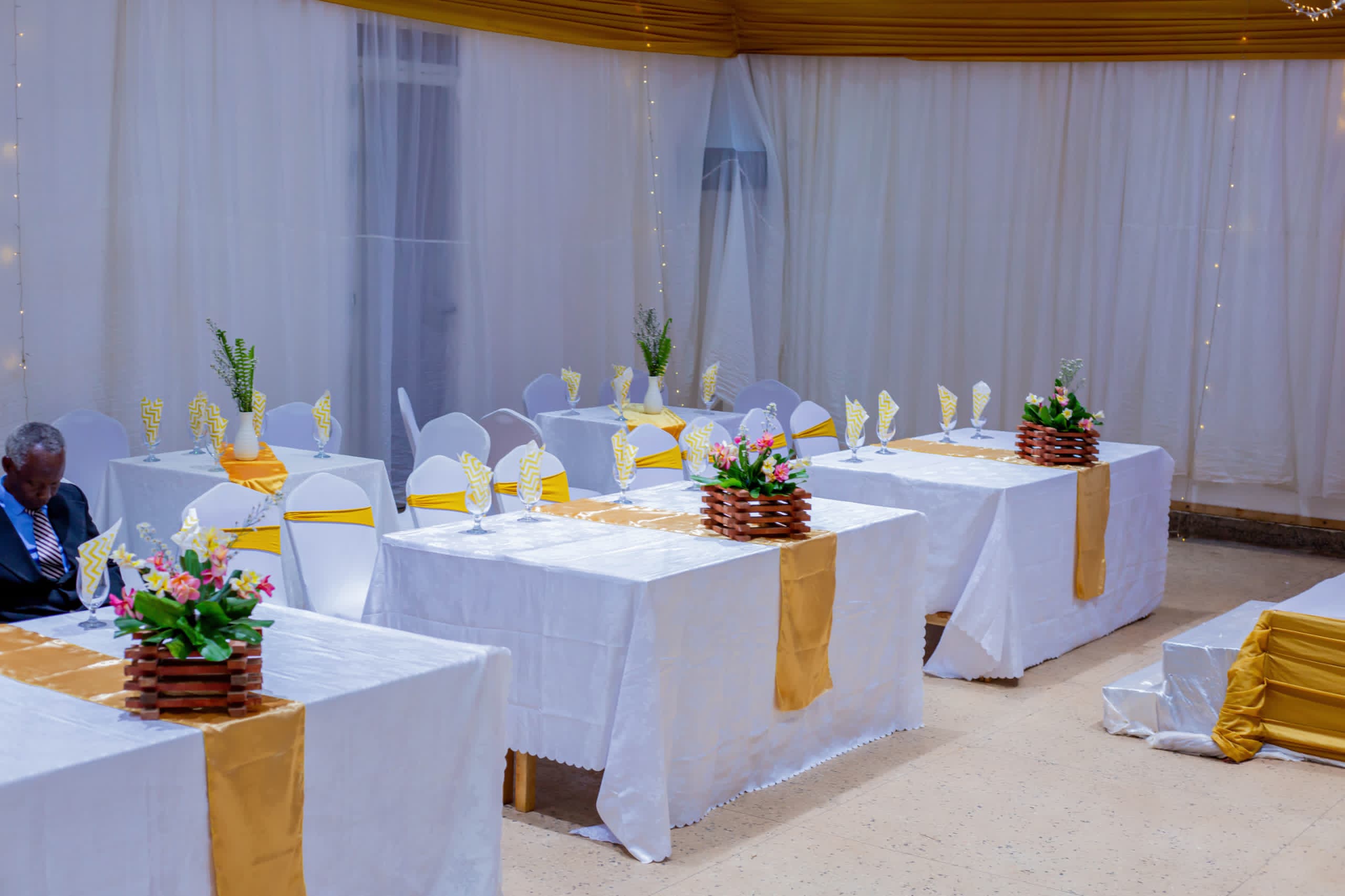 Décoration salle de réception 7